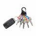 Chaveiro Nite Ize KeyRack S-Biner em aço inox